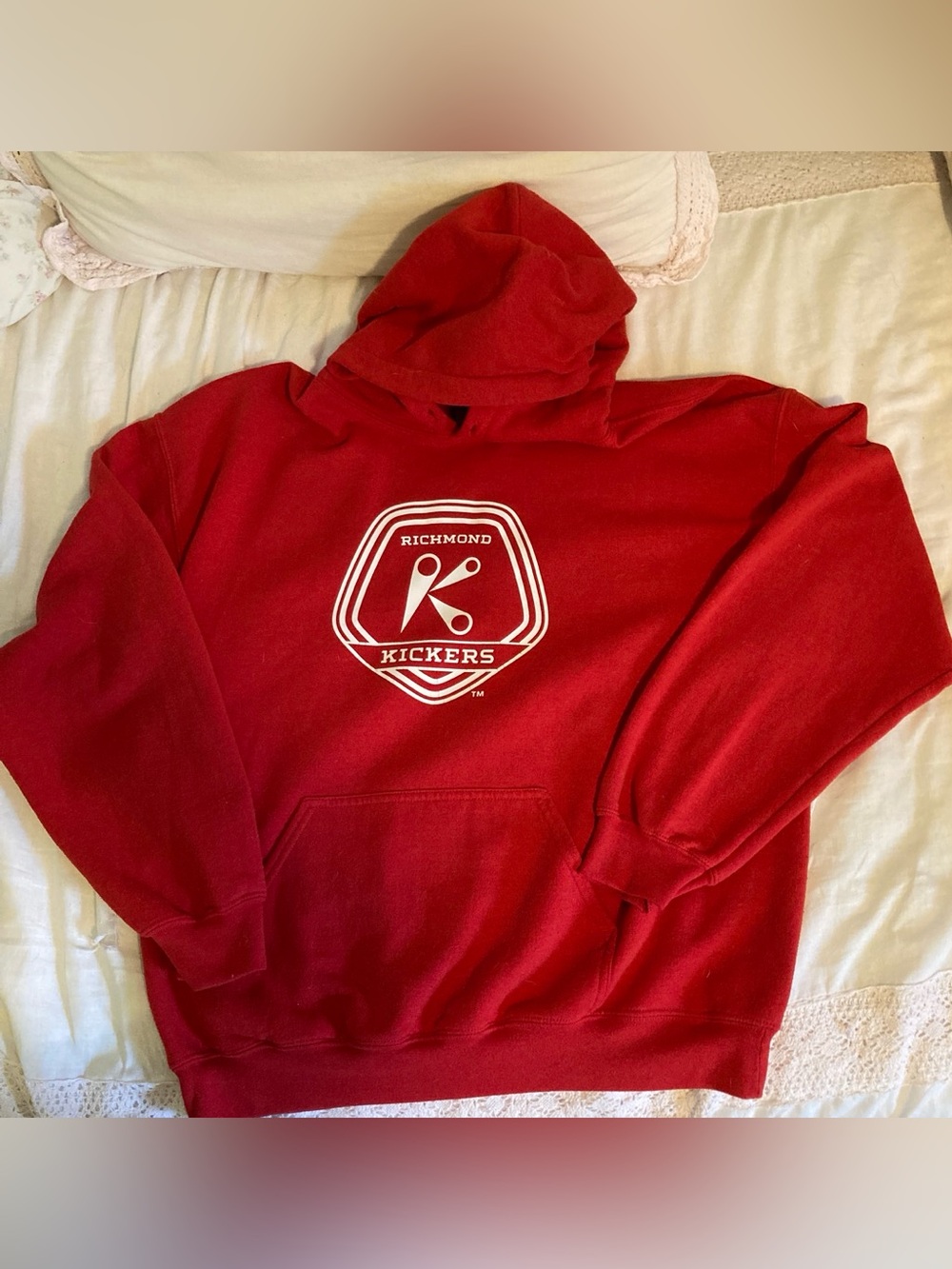 Richmond Kickers Virginia Red Hoodie Sweatshirt